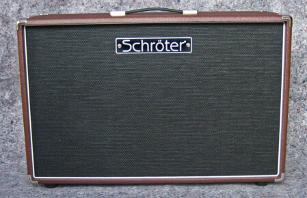 Schröter Amplification 2x12er Box liegend Brown Schröter Amplification 2x12er Box liegend Brown