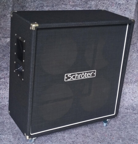 Schröter Amplification 4x12er Box Schröter Amplification 4x12er Box Black