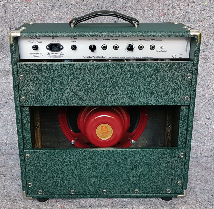 Schröter Amplification Studio10 Combo Back Schröter Amplification Studio10 Combo Back