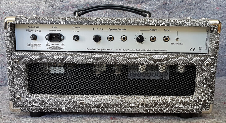 Schröter Amplification Studio10 Snake Back Schröter Amplification Studio10 Snake Back
